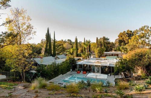 Eichler Mid Century Modern Designer Pool/Jacuzzi - Foto 29