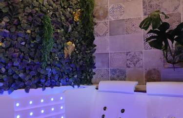 La Cabana Agréable logement avec Jacuzzi/Balnéo - Foto 8