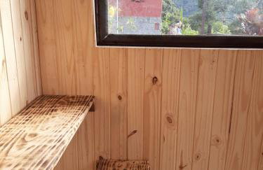 Chalé Pakere Bellavista - visão magnífica do vale e montanhas a mais de mil metros de altitude, wi-fi, sauna, piscina e água de nascente - locação do chalé sem prestação de serviços - Foto 36