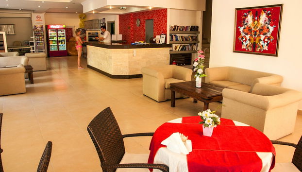 Sala de estar do lobby