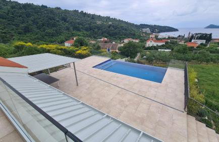 Magnificent new Villa Tofta on Lopud, Croatia. Sea views from the infinity pool - Photo 70
