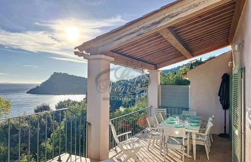 Maison pour 8 personnes classée 3 étoiles avec 2 terrasses vue mer au Canadel - Foto 19