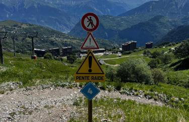 LE CORBIER Vue pistes Studio 5 personnes entièrement rénové et labellisé Qualité Hébergement Sybelles - Foto 38
