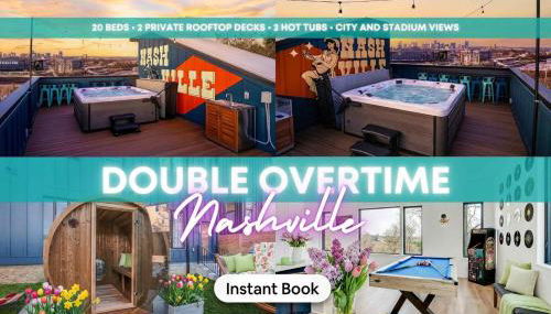 Twin Homes Hot Tub Rooftop Game Zone at Nashville - Foto 2