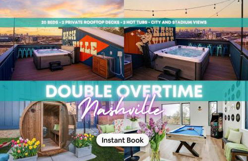 Twin Homes Hot Tub Rooftop Game Zone at Nashville - Foto 2