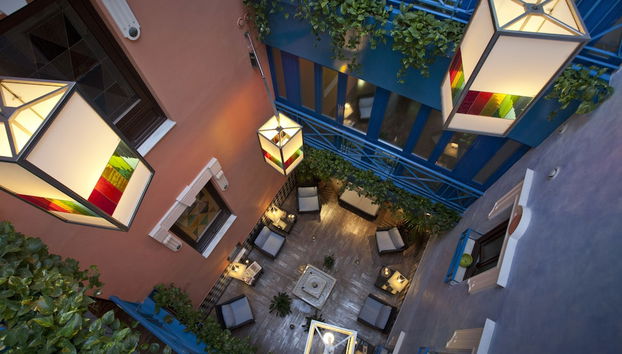 Sala de estar do lobby