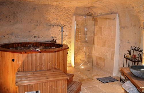 Maison troglodyte de charme avec salle de jeux et spa à Vouvray - FR-1-381-87 - Foto 21