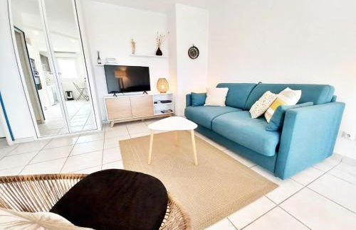 500m de la Mer- 4pers-Piscine-Parking-WiFi- Clim - Foto 8