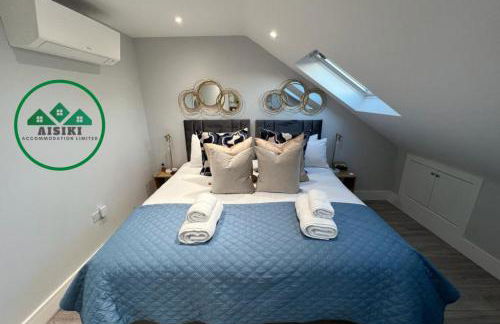 Aisiki Apartments at Stanhope Road, North Finchley, Airconditioned Multiple 2 or 3-Bedroom, Pet Friendly Duplex Flats, King or Twin Beds with Free WiFi - Foto 21