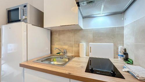 T2 4 pers Les Cézeaux balcon et parking gratuit - Foto 5, stove