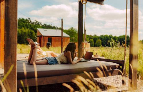 Nowoczesne Domki na Łące & Domki na Drzewie - Kołobrzeg - Sauna & Balia - PolanaGlamp - Photo 51