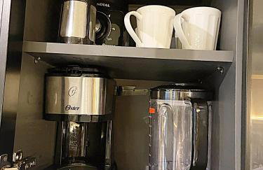 Consolacao GREY BOX - Studio de Luxo no Centro - Ar Condicionado - Cama Queen - Maquina de Lavar - Prox Metrô- Cozinha Completa - Wifi 500mbps - 7 andar - Foto 28