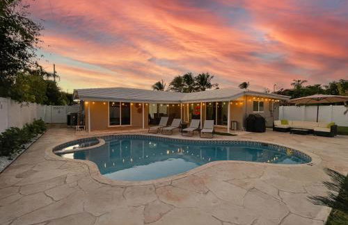 Pompano home with private heated Pool 3D tour available - Foto 9