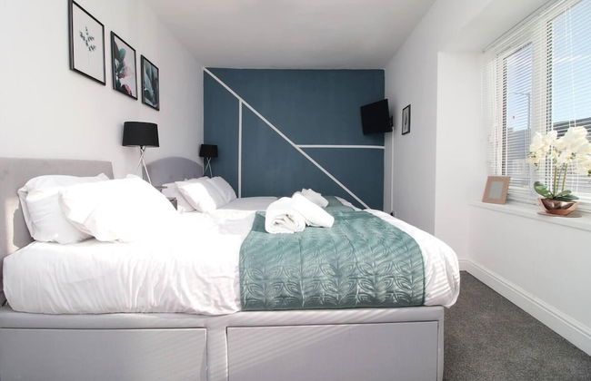 4 Bed Flat - Sleeps 4 - Parking - Wifi - Foto 6