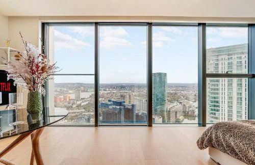 Skyline Studio with Pool & Gym, Canary Wharf - Foto 5