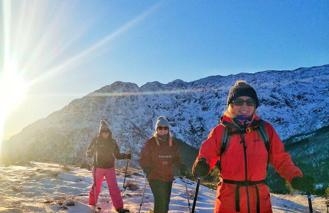 Schneeschuhwandern in Bergen - Öffentliche Tour - Foto 9