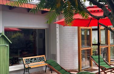 Sunlit Garden - Ruhig am Wald nahe Warnow Rostock - Kamin - Foto 19