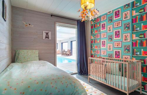 Le Chêne Sacré - Piscine intérieur - Foto 16