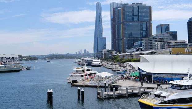 Panorâmica do porto