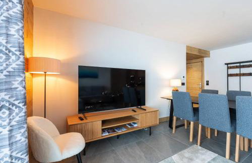 Grand appart haut de gamme 8p, skis aux pieds, vue Mont Blanc, balcon, parking, linge inclus - Foto 4