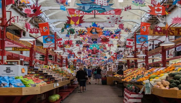 Visita guiada por Saint John - Foto 2, Interior del mercado de Saint John
