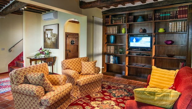 Sala de estar do lobby