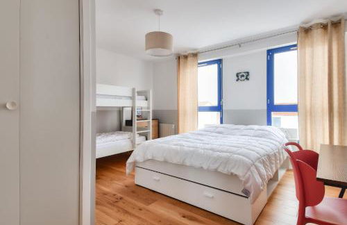 Appart pour 6 adultes et 2 enfants avec terrasse - Foto 15