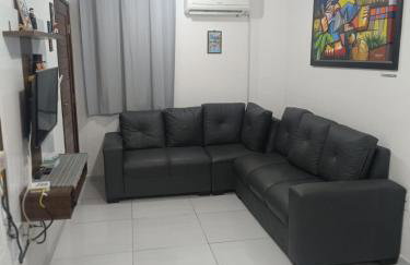 Casa do Léo 1- México e África- Apartamento completo perto das praias do litoral sul , Ar condicionado ,Wi-Fi, garagem, churrasqueira e pet friendly - Foto 36