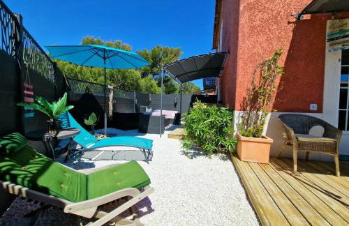 L'Instant Mer - Bord de Mer - Studio avec grand jardin à La Capte - Foto 26