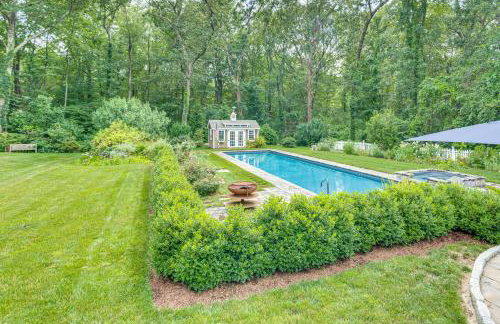 Pool, Sunroom and Gardens Luxe Sandy Hook Home! - Foto 25