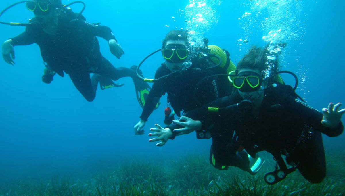 Beginners Diving Lesson in Menorca - Foto 1