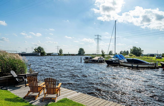Beautiful Chalet With a Jetty, Near Frisian Lakes - Foto 21