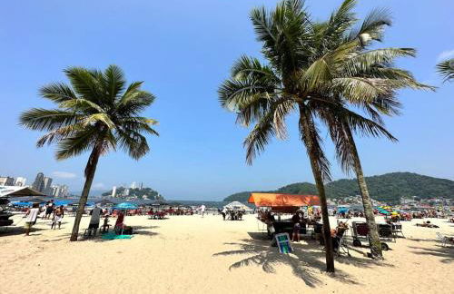 Apto 50m da praia Gonzaguinha São Vicente Edifício Estrela do Mar - Photo 2