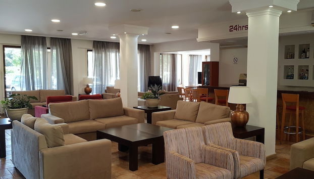 Zona de estar del vestíbulo