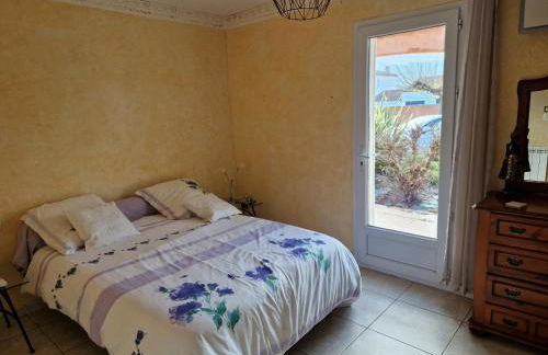 Villa Notre dame plain pied avec piscine privée 8 personnes - Foto 10