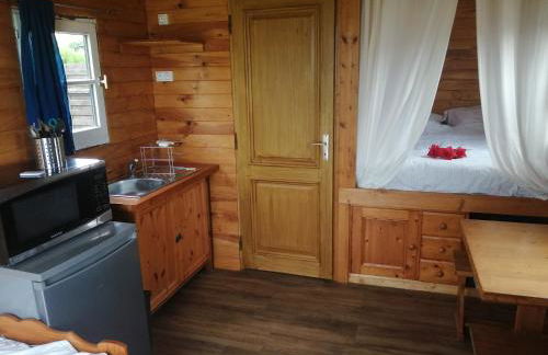 Roulotte et Jacuzzi de Rachel au Domaine du Reuze - Foto 10