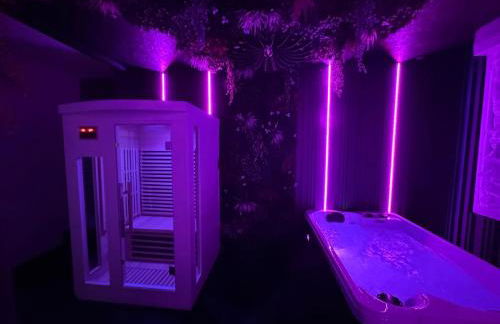 Love room spa et bien etre avec jacuzzi et sauna - Foto 6