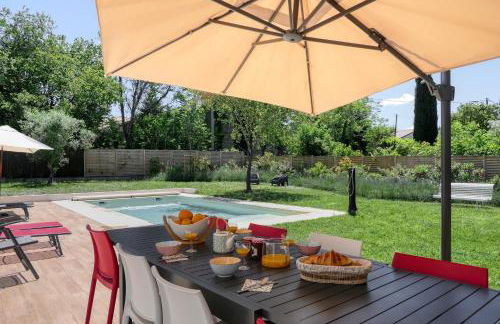 Villa Quatreal Piscine privée, chauffée - Foto 5