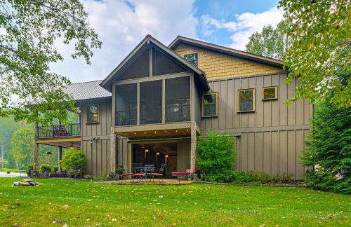 28 Acres Home with Barn and Fire Pit Near Franklin! - Foto 36