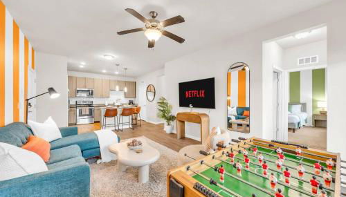 2BR Family Suite with Games & Pool - Foto 2