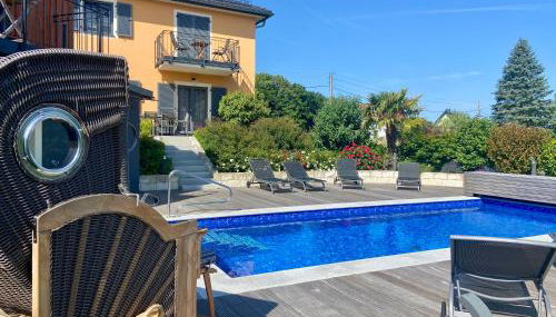 Landhaus Waltersdorf - Pool & Wellness - Foto 3, sunbed