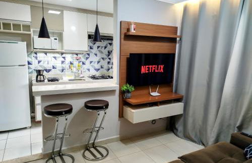 Apartamento Ao lado Animalia Park com piscina e estacionamento - Foto 11