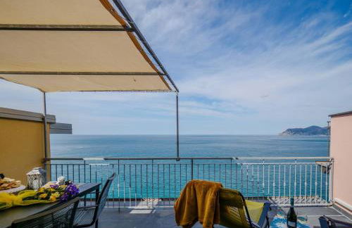 La Lampara Sea View Terrace Apartment With AC - Foto 15