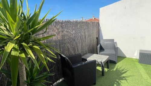 Plage à 400 m Studio tout confort Terrasse Clim Parking - Foto 5