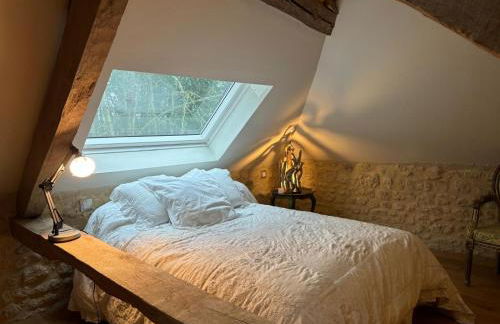 Manoir XV et Grange avec Piscine chauffée privée - Foto 40