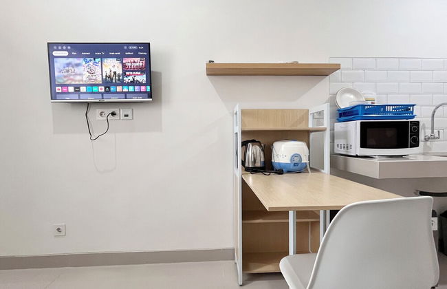 Well Designed Studio Apartment (No Kitchen) Bandaraya - Tallasa City Makassar - Foto 7