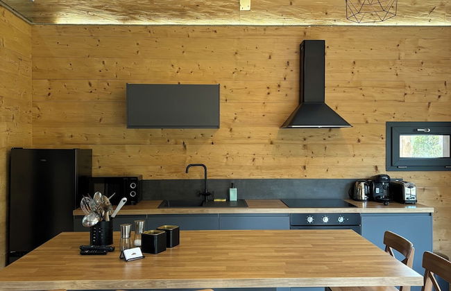 Chalets Perce Neige & Jacuzzi privatif - Photo 17