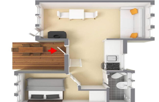 5 Person Holiday Park Home in Krusa - Foto 32