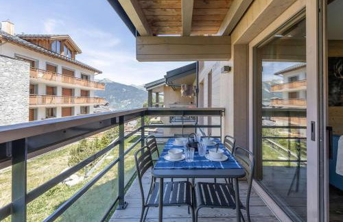 Appartement 8 pers, centre Courchevel, accès pistes, SPA, idéal familles - FR-1-631-203 - Foto 7