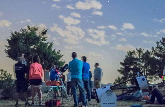 Osservazione astronomica nei campi di lavanda - Foto 3